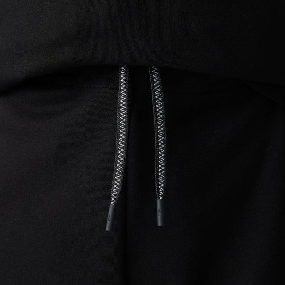 Mens Black Lacoste Size 7 Reflective Print Joggers SweatPants Size 2XL - Picture 8 of 11